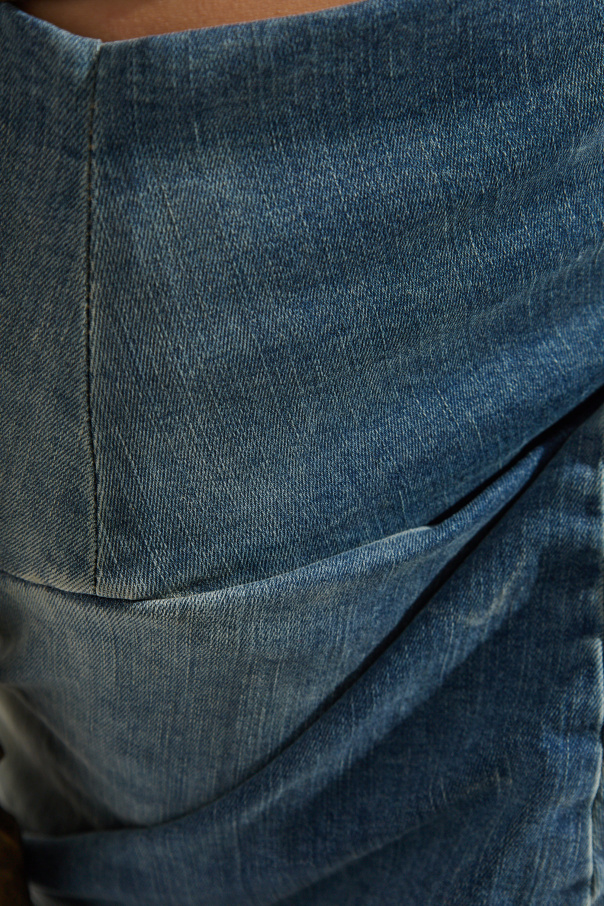 Blue Denim skirt Low Twist Rick Owens DRKSHDW - Vitkac Italy